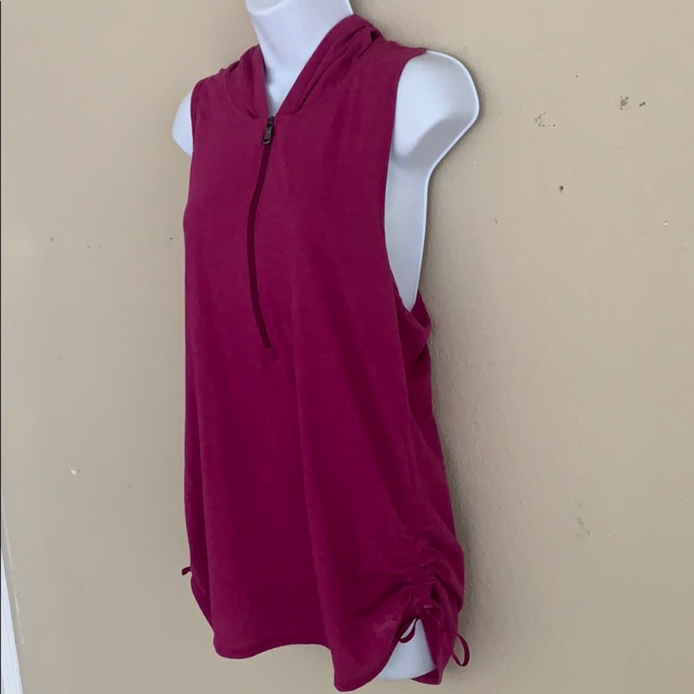 Under Armour sleeveless racerback hoodie